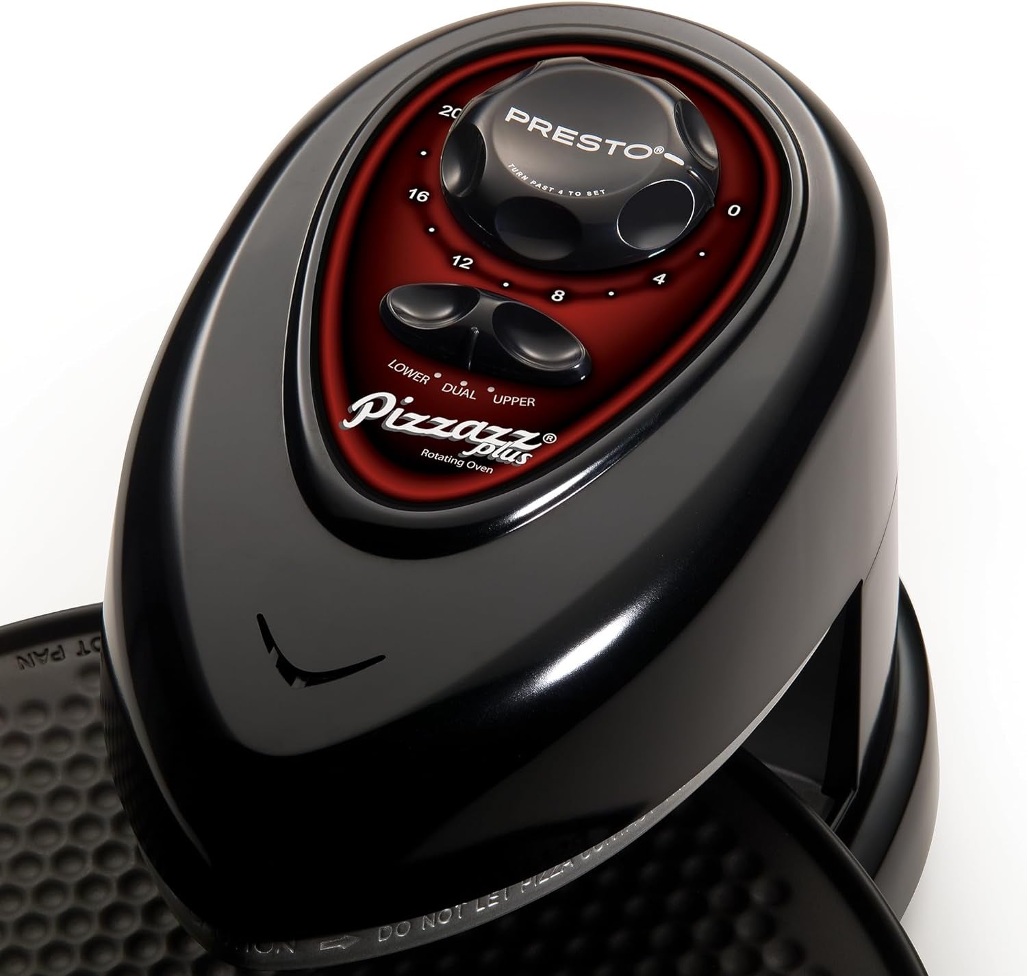 03430 Pizzazz Plus Rotating Oven, Black