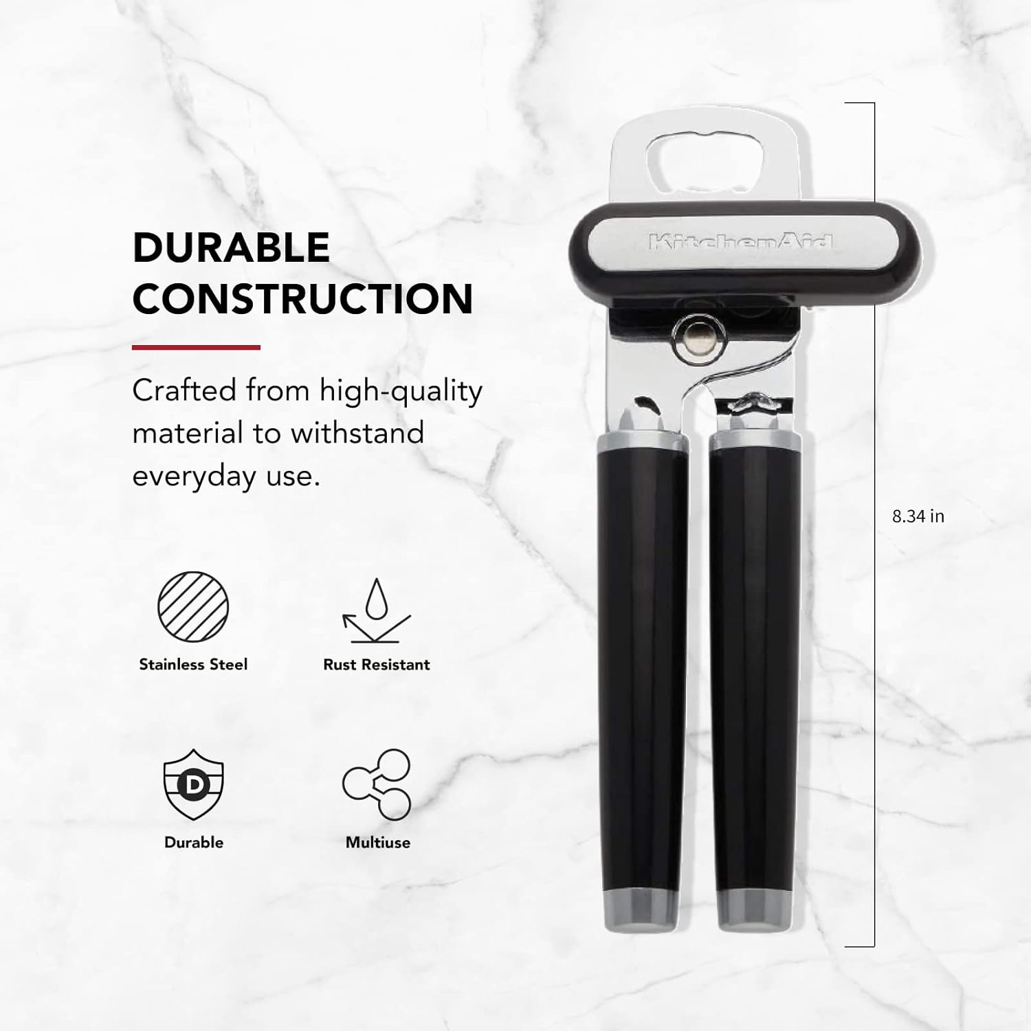 KitchenAid Classic Multifunction Can Opener and Bottle Opener
