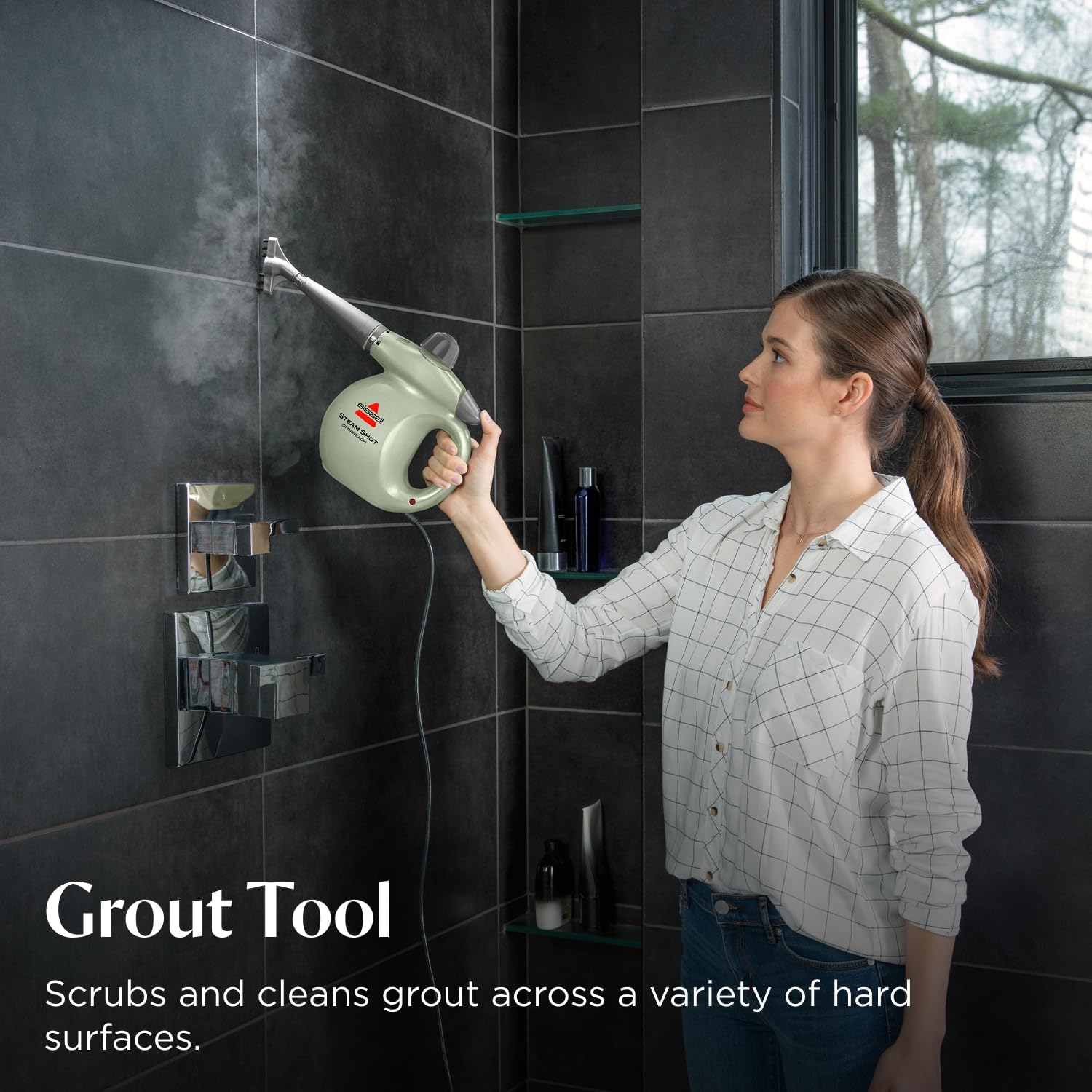 BISSELL® Steam Shot™ OmniReach handheld portable steam cleaner